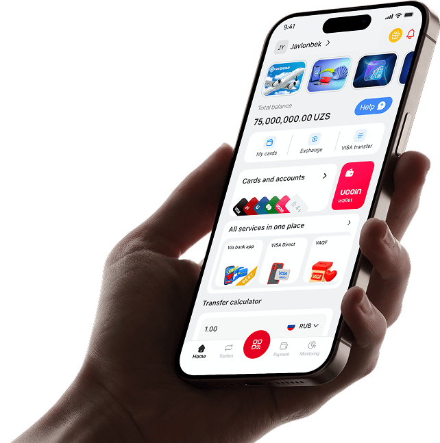 hand with phone